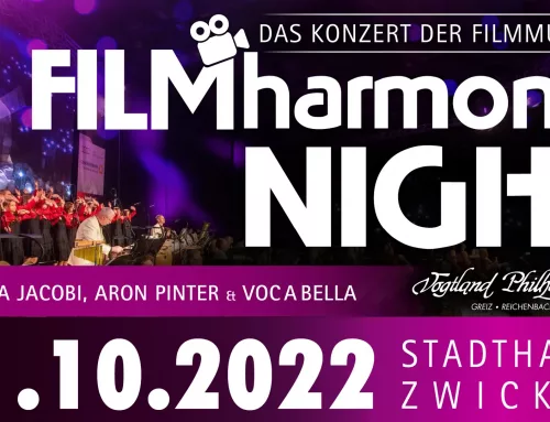Die Singakademie Chemnitz bei der „FILMharmonic Night“